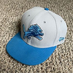 New Era - NFL Detroit Lions - Fitted Team Sideline Hat - 7 5/8